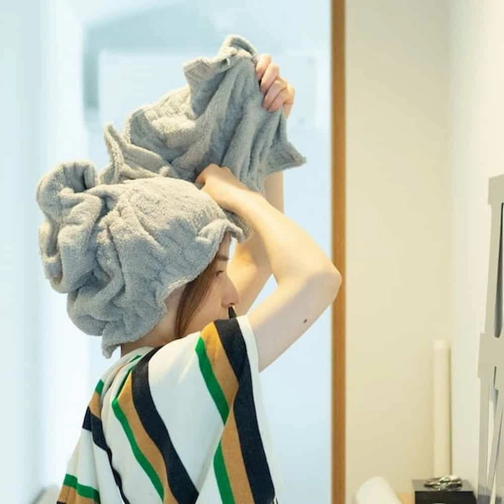 IORINO SUGUSARA - Hair-Dry Towel