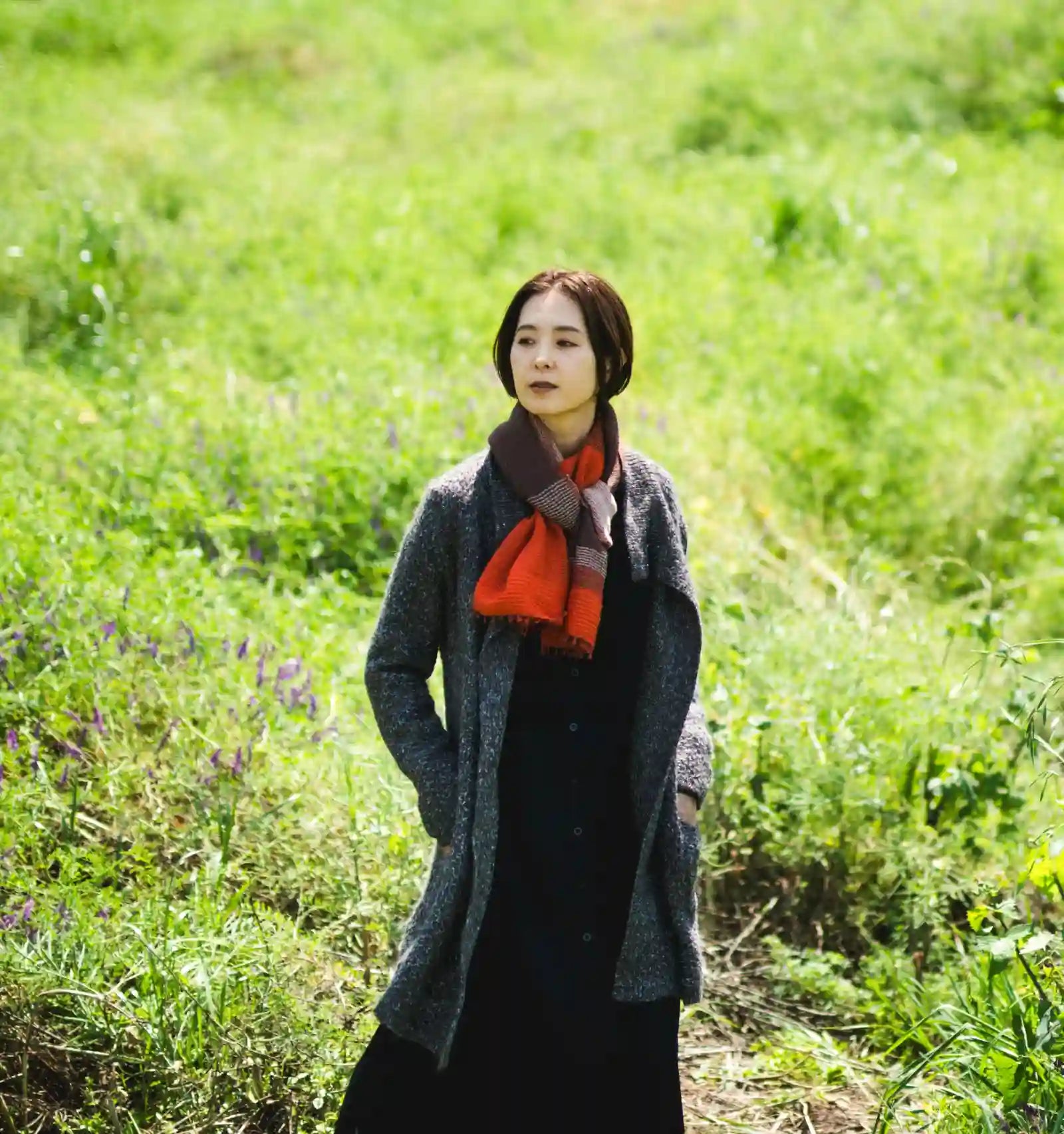 YURAGI Wool Muffler