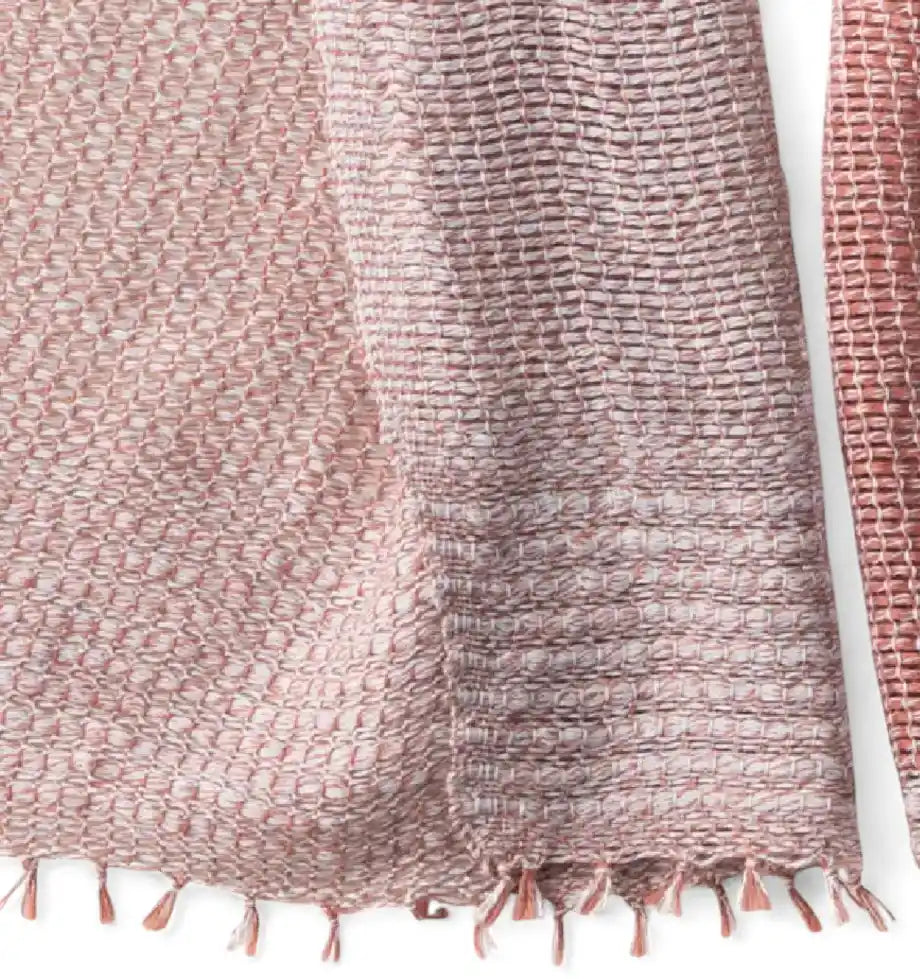 MOJIRI Two-Tone Organic Cotton Muffler