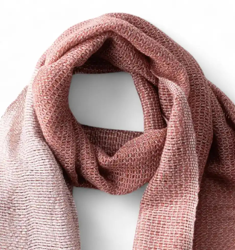 MOJIRI Two-Tone Organic Cotton Muffler