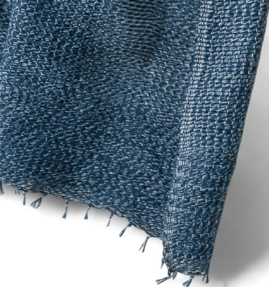 MOJIRI Two-Tone Organic Cotton Muffler