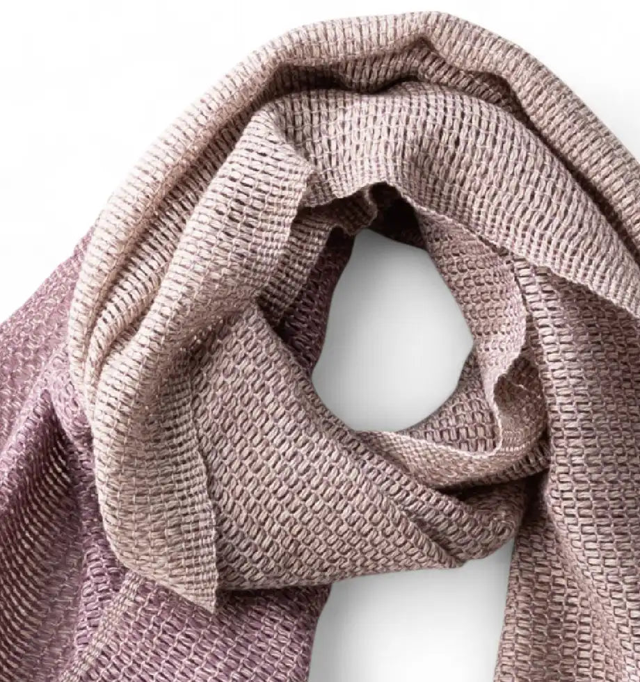 MOJIRI Two-Tone Organic Cotton Muffler