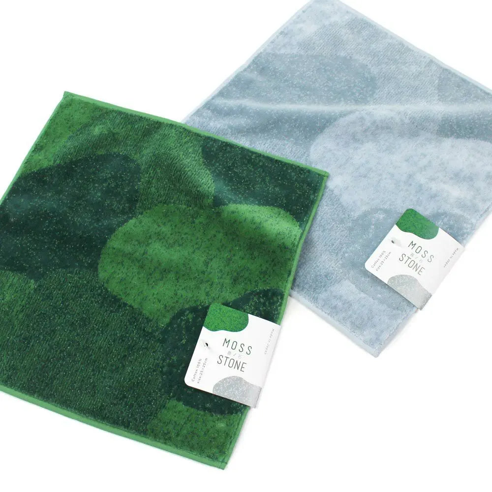 MOSS STONE Handkerchief Towels