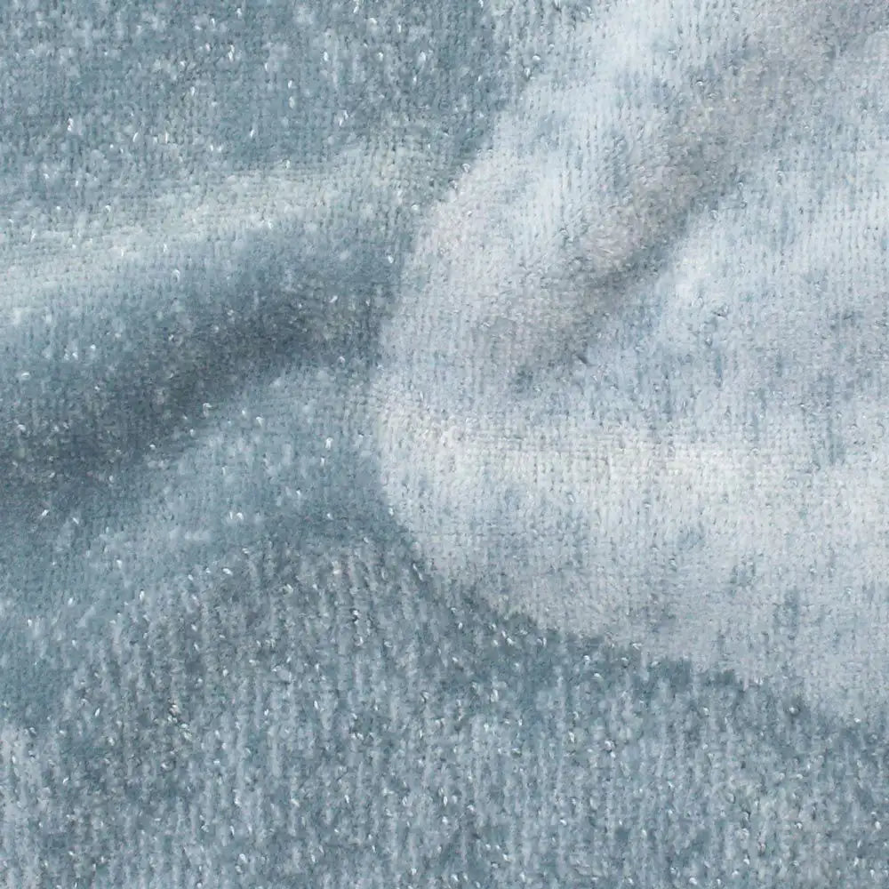 Close-up of the texture of green "stone" Imabari Towel fabric