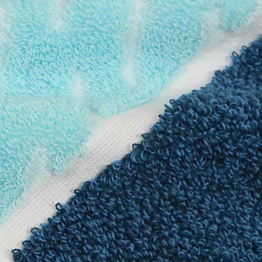 Close up of a Imabari towel pile