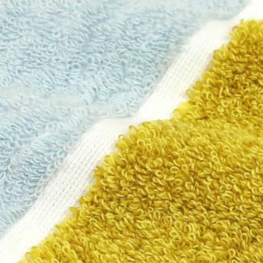 Close up of a Imabari towel pile