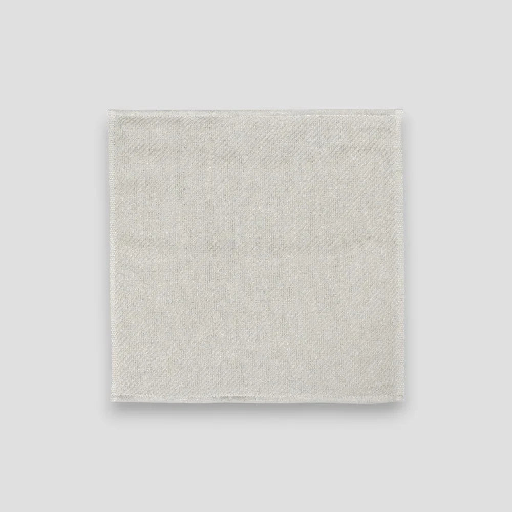 Square gray Imabari towel  made from cotton gauze.
