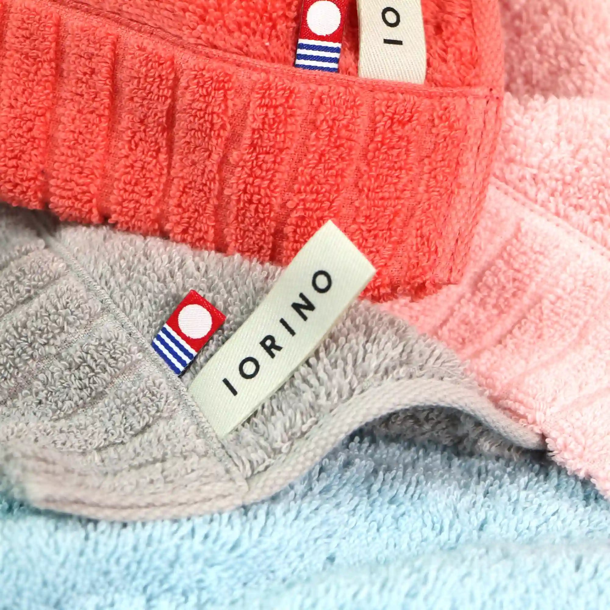 Close-up of Imabari towel with a &