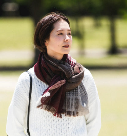 KAWARI Extra Fine Merino Wool Muffler Zero