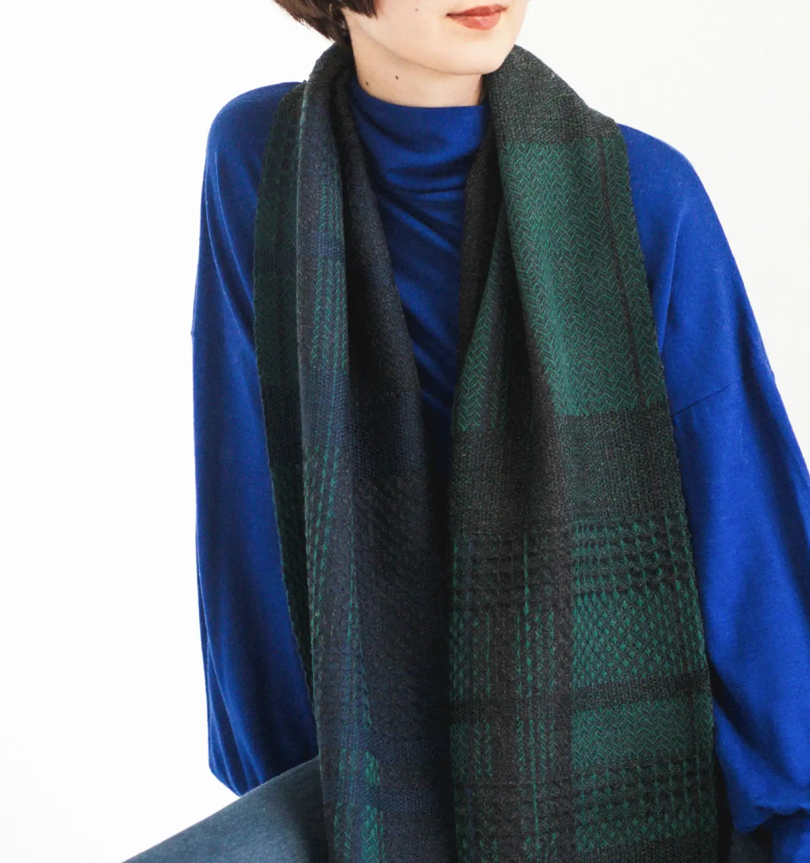 KAWARI Extra Fine Merino Wool Muffler Zero