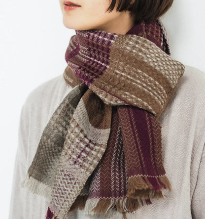 KAWARI Extra Fine Merino Wool Muffler Zero