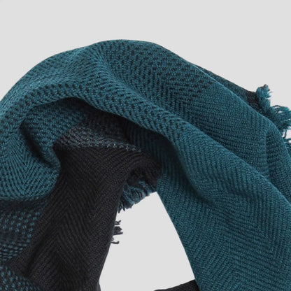 NECKABLE Wool Snood Cross Color