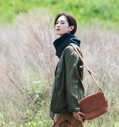 NECKABLE Wool Snood Cross Color