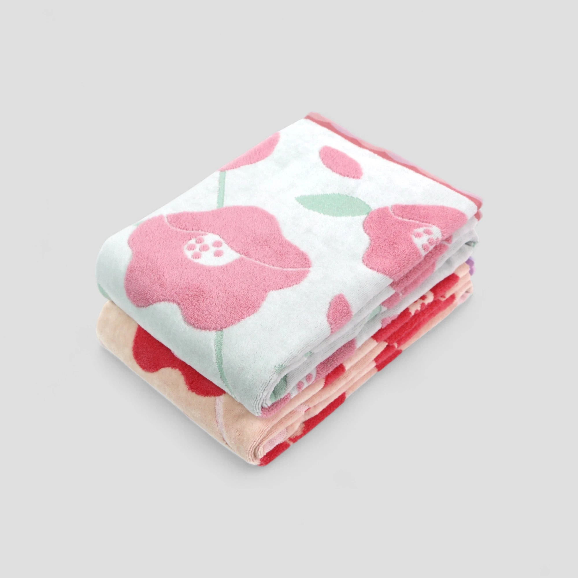 Iori Imabari Towel Online Shop | Tsubaki – Zero-Twist Cotton Camellia ...
