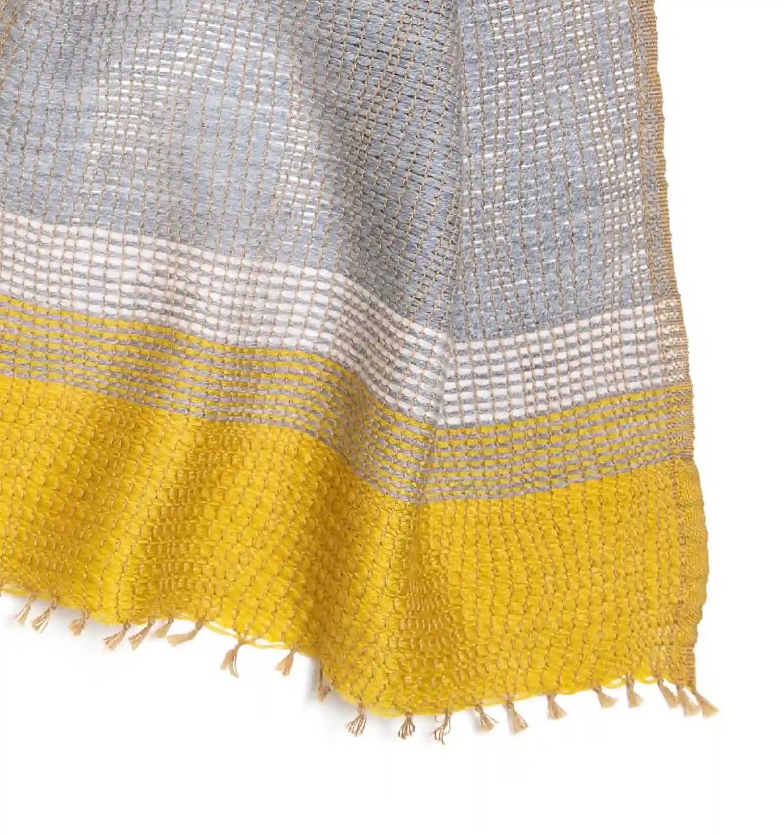 YURAGI Wool Muffler - Canary Yellow