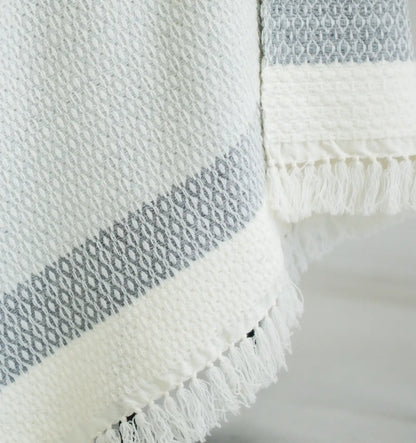 KAWARI Extra Fine Merino Wool BLANKET SHAWL