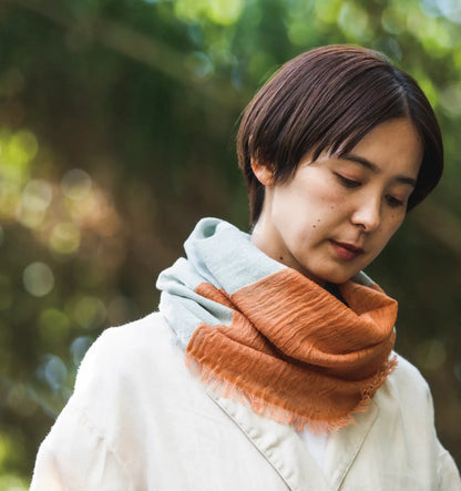 NECKABLE Hooded Snood - Mint Orange
