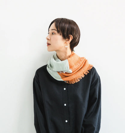 NECKABLE Hooded Snood - Mint Orange