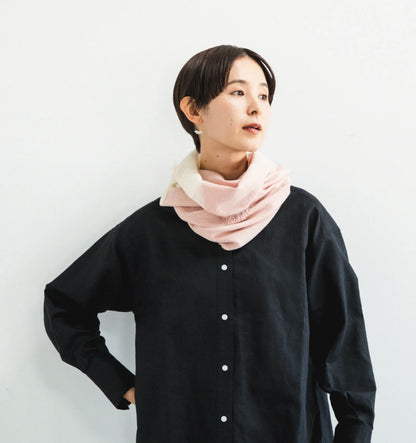 NECKABLE Hooded Snood - Pink Beige