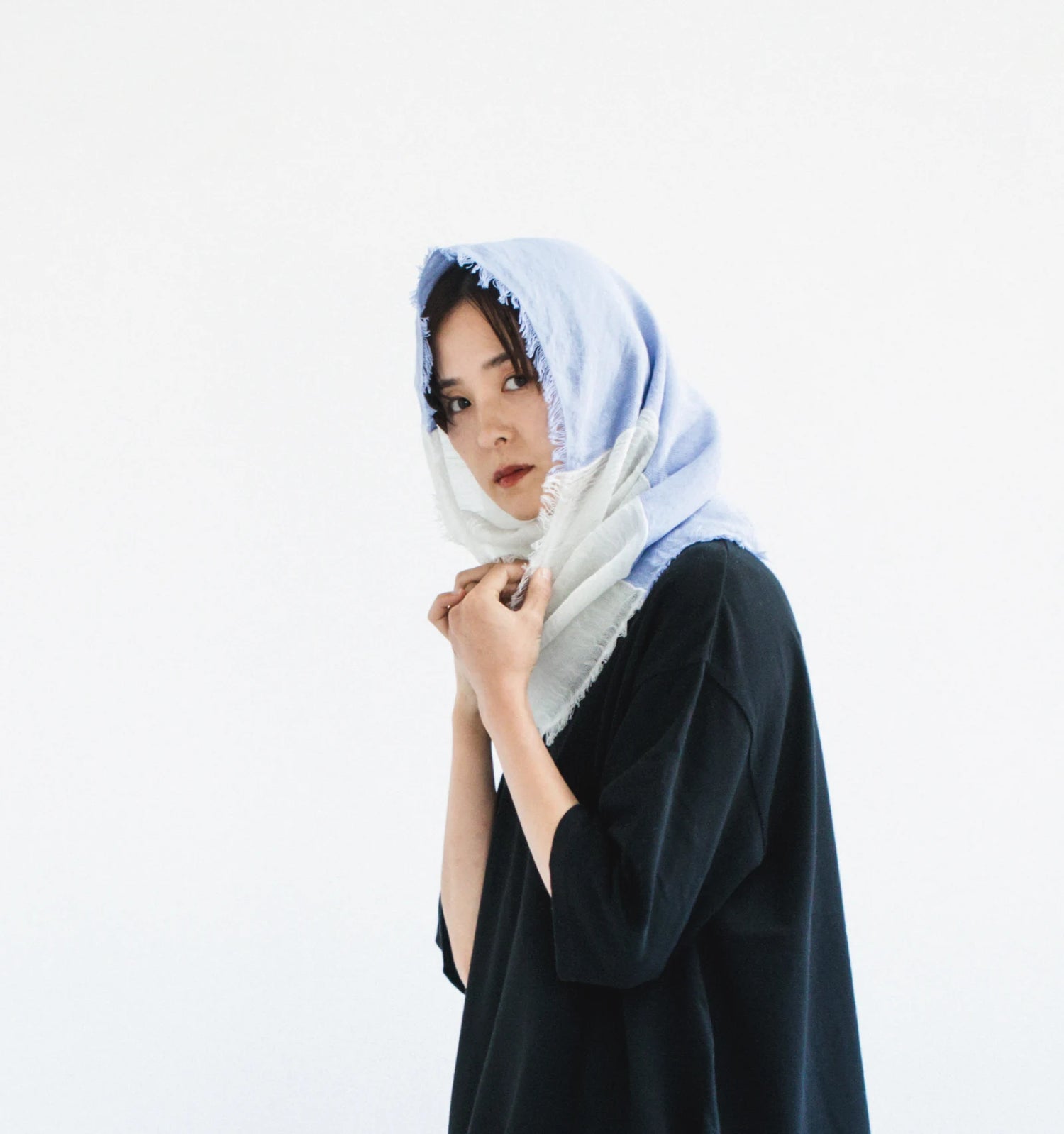NECKABLE Hooded Snood - Blue Mist