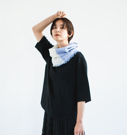 NECKABLE Hooded Snood - Blue Mist