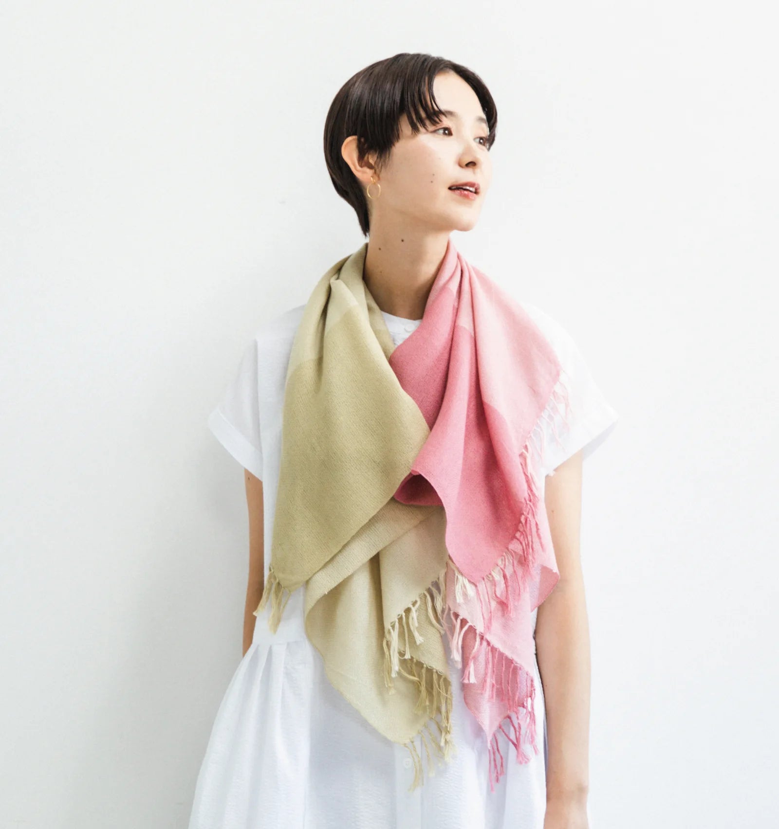 WAKKA Ring Stole - Old Rose