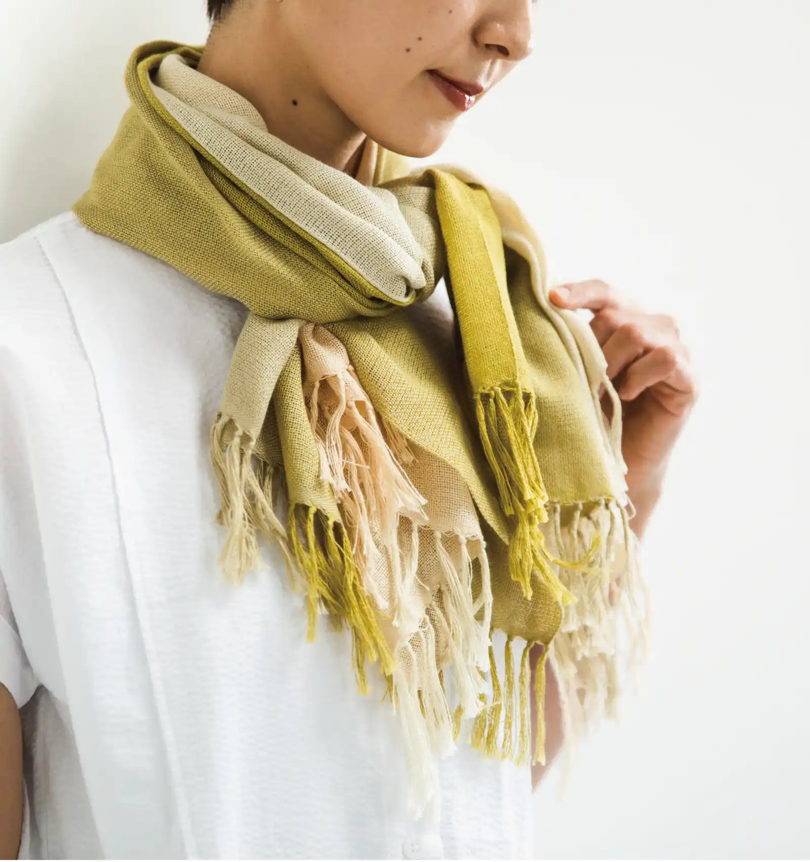 WAKKA Ring Stole - Olive