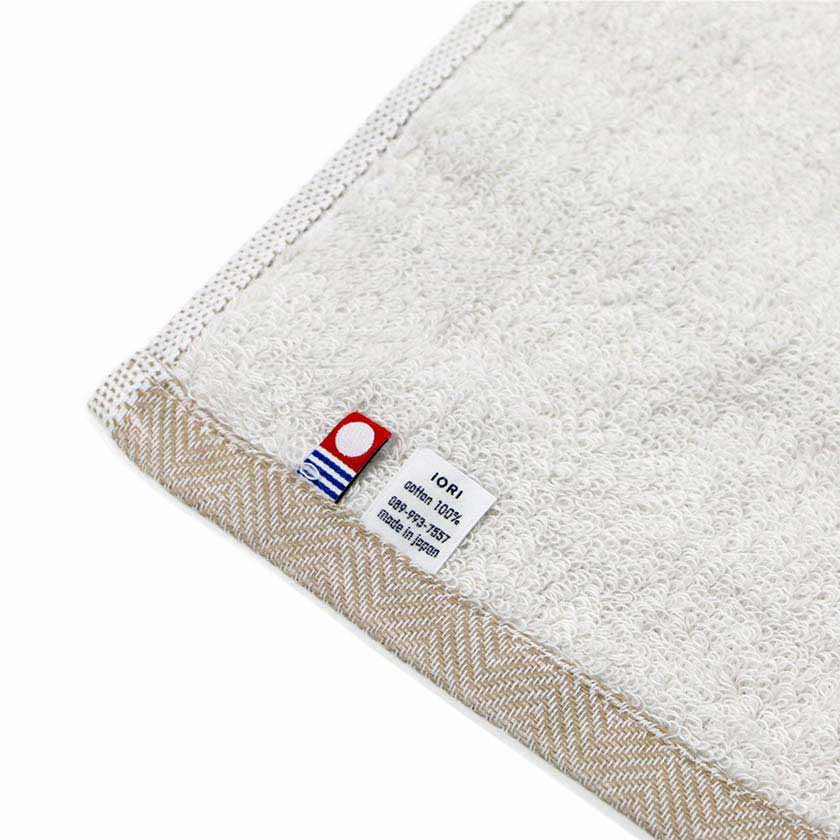 White Iori Umi-Towel Of Sea-Face Towel imabari towel Japan 